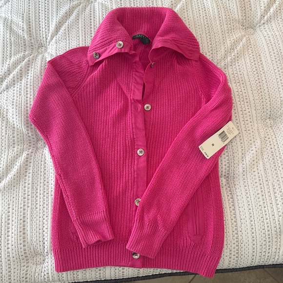Ralph lauren Sweaters - Ralph Lauren women jackets pink